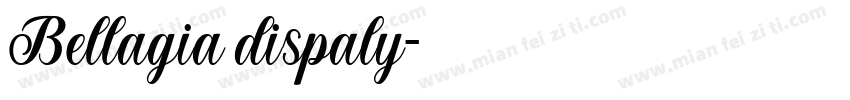 Bellagia dispaly字体转换